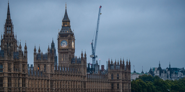 The Houses of Parliament in London