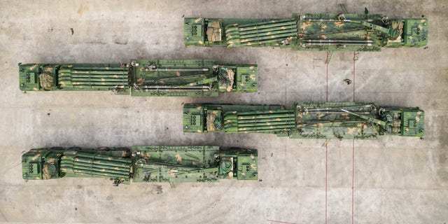 Taiwan military drill