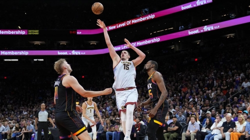 Jokić scored 53 points but the incident with Ishbia overshadowed his display. 