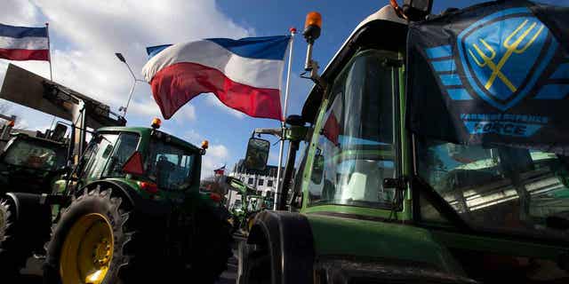 The Farmers Defense Force flag