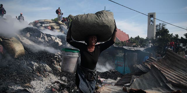 haiti fire