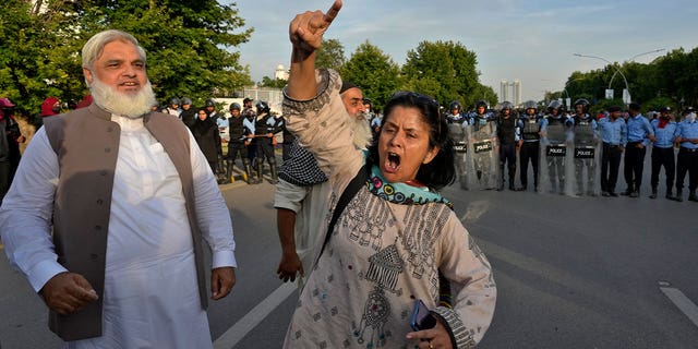 former Prime Minister Imran Khan's supporters