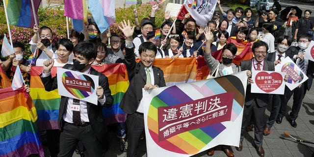 Japanese pride rally