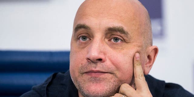 Russian novelist Zakhar Prilepin