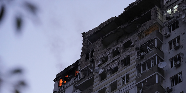 Damaged building