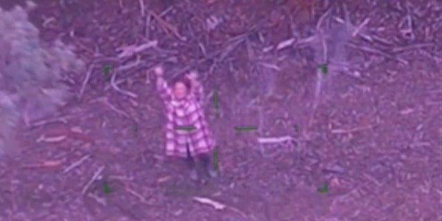 woman stranded in Australia bushland
