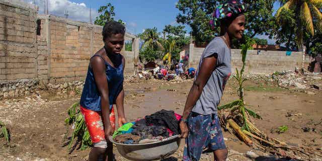 Flood aftermath Haiti