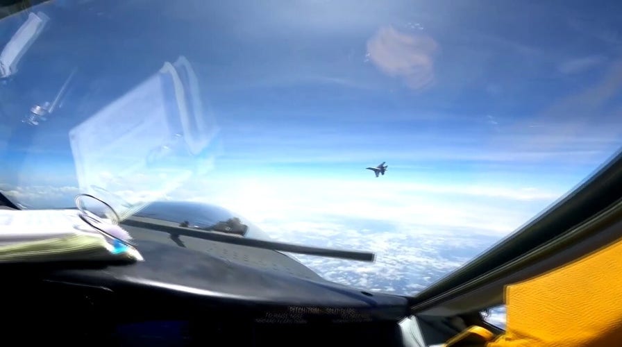 'Aggressive' Chinese fighter jet shakes US Air Force plane