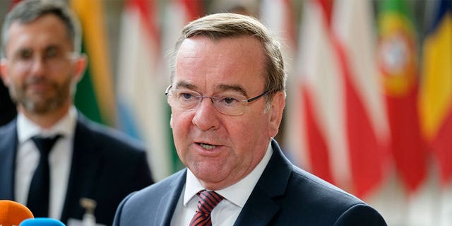 German Minister of Defense Boris Pistorius 