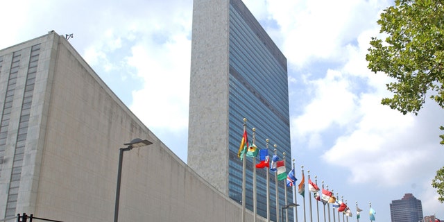 The United Nations headquarters is seen in New York, Friday, July 27, 2007 . Ms. Alicia Barcena, the United Nations Under-Secretary General for Management announced Michael Adlerstein as Captal Master Plan Executive Director and pre-construction plan for new UN building at the UN headquarters in New York on Friday. (AP Photo/Osamu Honda)