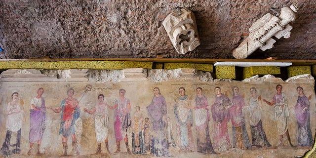 wall painting in Italy