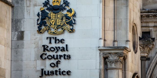 Royal Courts of Justice in London, England, U.K.