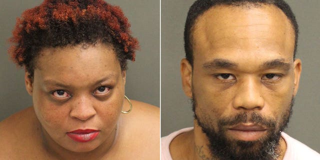 Monica Latresis Reed and Cortez Jackson mugshots