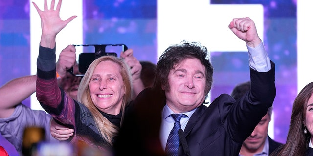 Javier Milei, his sister