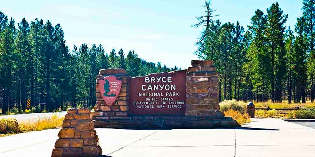 Bryce Canyon National Park sign