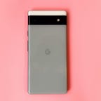 The back of Google's Pixel 6A phone