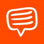 Studio Binder logo on an orange background