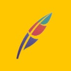 squibler logo on yellow background
