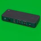 VisionTek VT7000 Triple 4K Display USB Docking Station with multiple video and USB ports