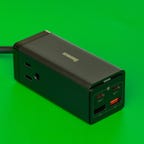 Baseus Powercombo 65W Power Strip with USB charging ports and grounded outlets