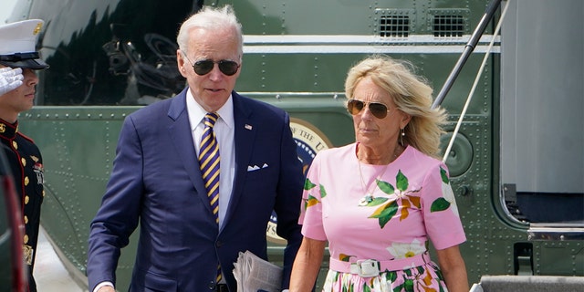 President Joe Biden and First Lady Jill Biden