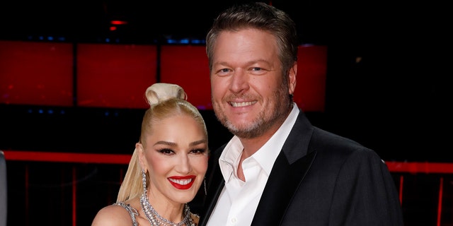 Blake Shelton and Gwen Stefani on the voice