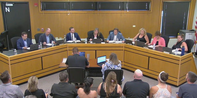 School board meeting