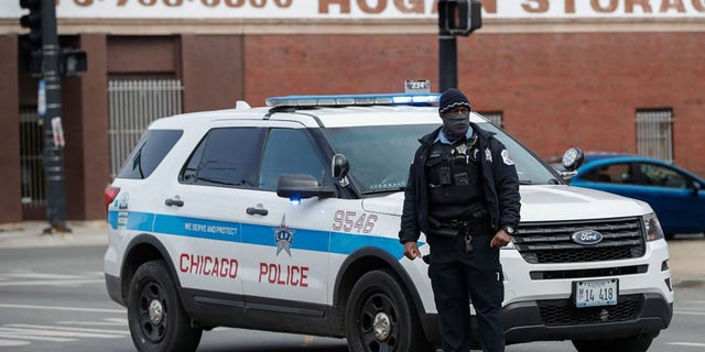 Chicago Police crime scene