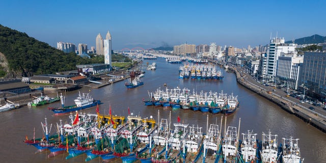 Fishing fleet chinese