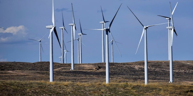 Duke Energy wind turbines