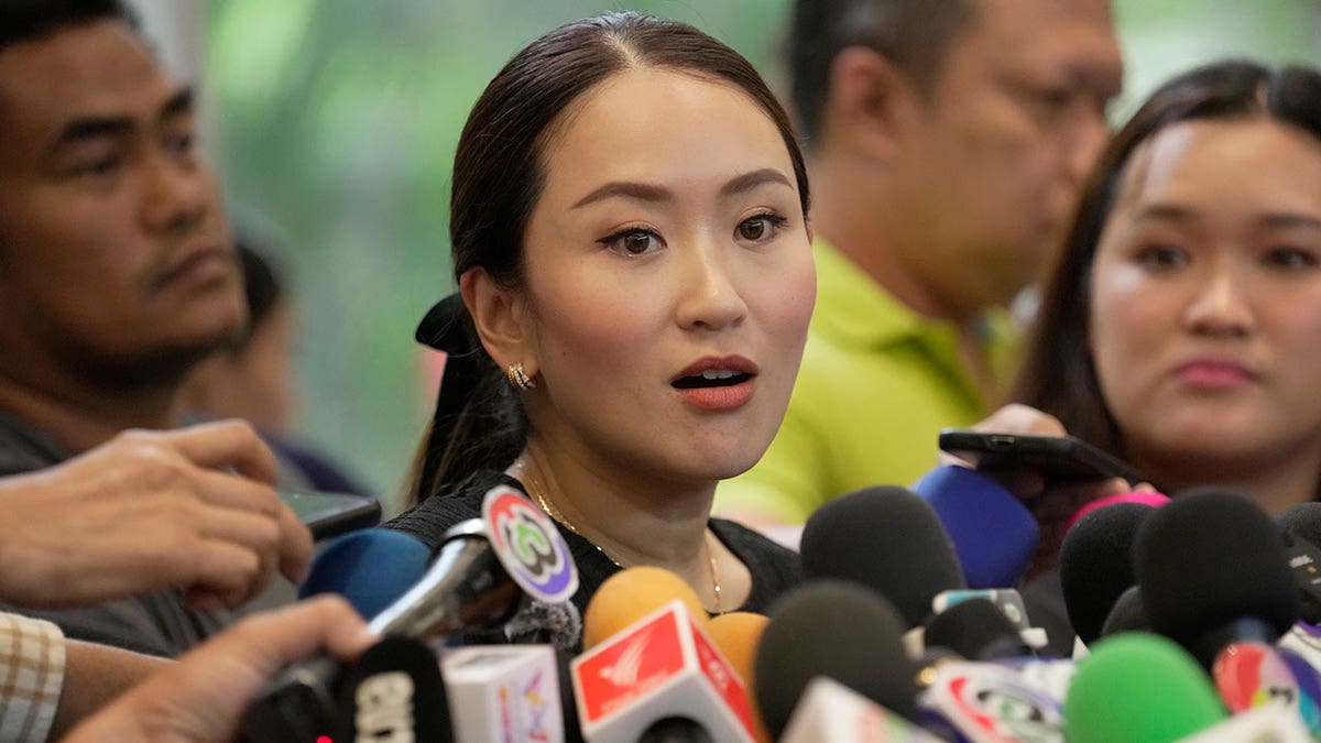 Paetongtarn Shinawatra speaks