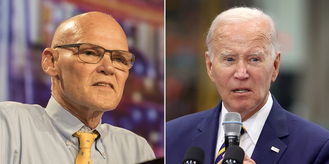 James Carville and Joe Biden