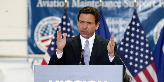 DeSantis during South Carolina campaign stop