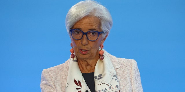 European Central Bank President Christine Lagarde