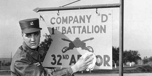 Elvis Presley in the army