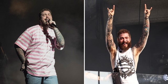 post malone split photo