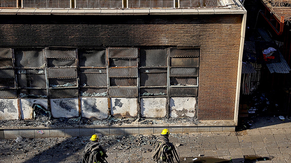 Johannesburg fire