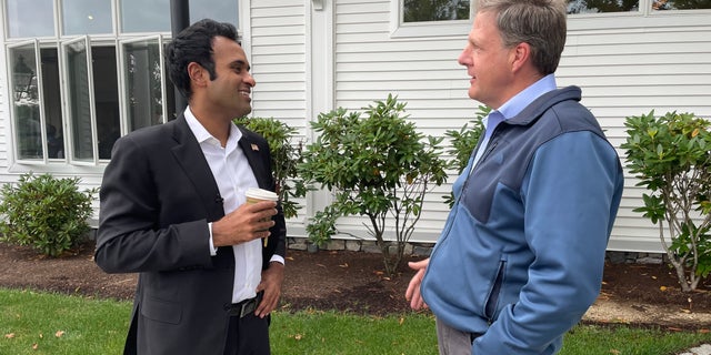 Vivek Ramaswamy isn’t sweating it out with the Fox News hosted first Republican presidential nomination debate just a week away