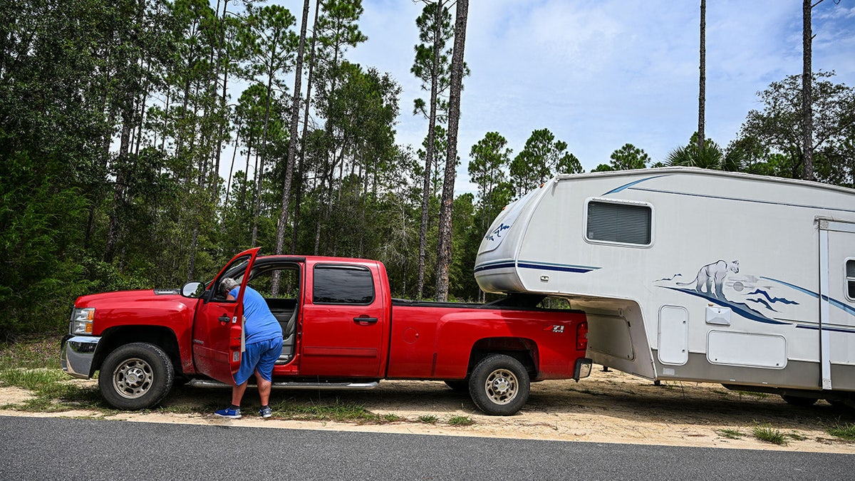 Florida evacuees 