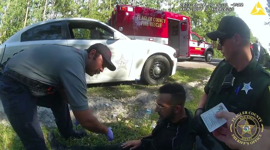 Deputy exposed to fentanyl during traffic stop, body camera video shows