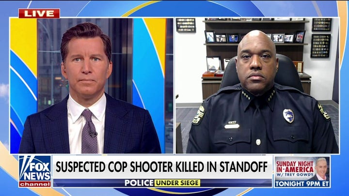 Orlando police chief provides updates on deadly hotel standoff leaving two cops injured