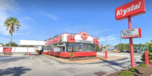 Krystal Restaurant in Holly Hill, Florida