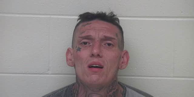Ohio squatter suspect's mugshot 