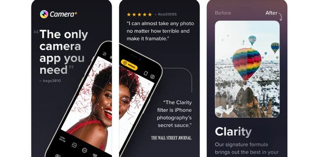 Camera app ad