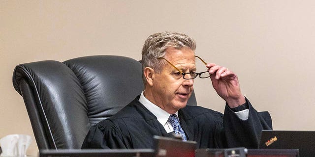 Judge John Judge presides over court during Bryan Kohberger's hearing