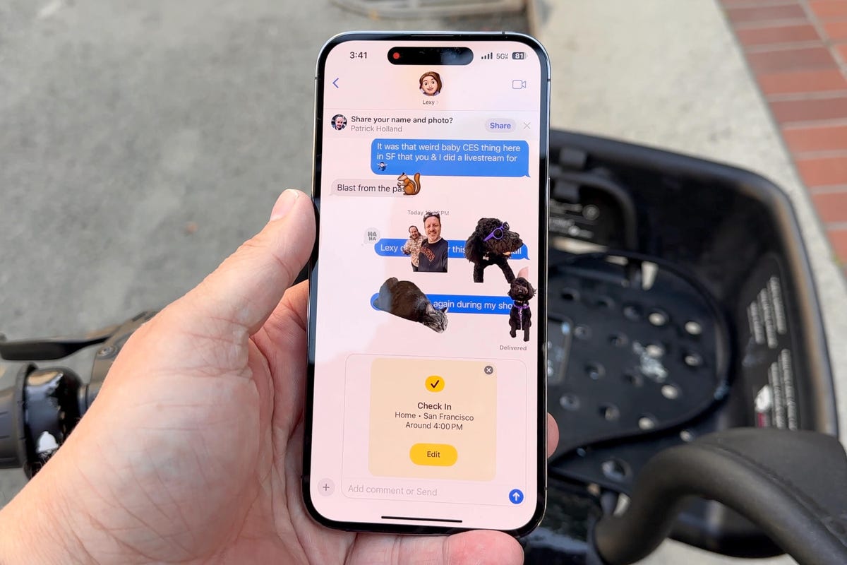 Check In on the iPhone