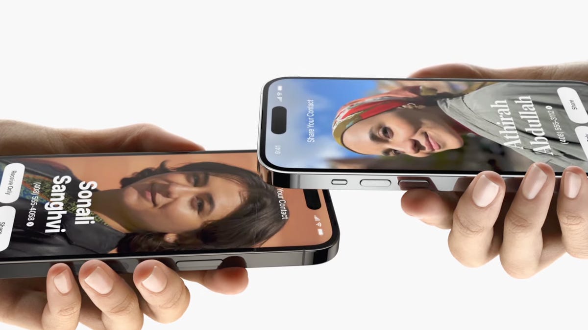 All four iPhones fanned out