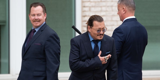 Johnny Depp in court