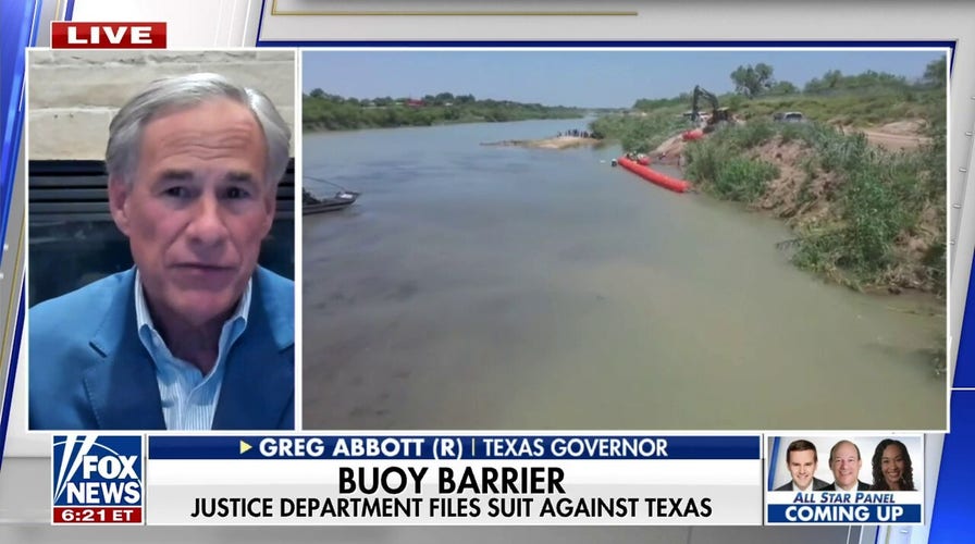 Greg Abbott: Buoy barriers have repelled 'hundreds of thousands' of migrants