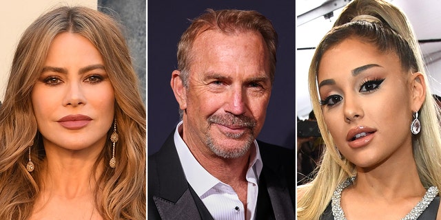Sofia Vergara, Kevin Costner and Ariana Grande